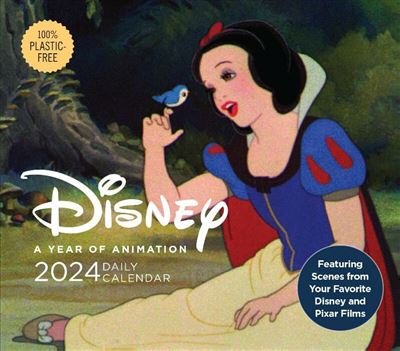 Disney A Year of Animation 2024 Daily Calendar - Achat Livre