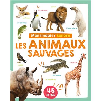 Mon imagier sonore - Les animaux sauvages - 1