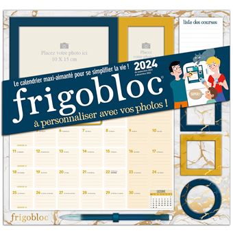 Frigobloc Mensuel 2024 spécial Horoscope (de janv. à dec. 2024) (Broché)