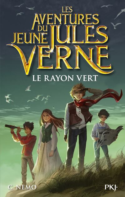 Les aventures du jeune Jules Verne - tome 8 Le rayon vert - Cuca Canals - Pocket Jeunesse - broché - Roman junior - Pocket Jeunesse