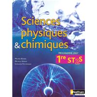 Sciences physiques et chimiques 1re st 2s eleve 2007