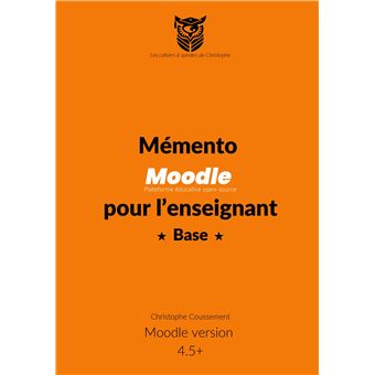 Mémento Moodle pour l'enseignant - 1