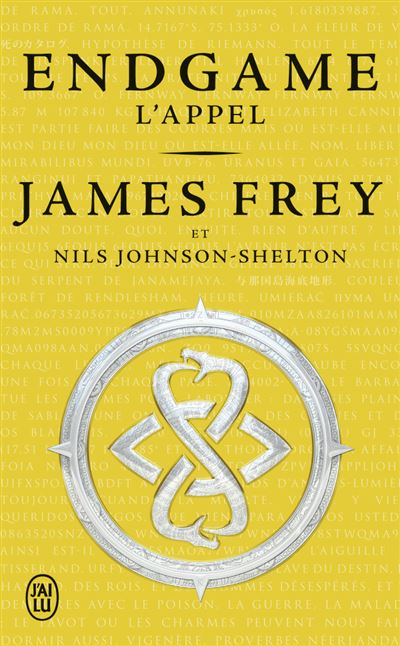 Endgame L'appel - James Frey - J'ai Lu - Poche - Roman adolescent dès 13 ans