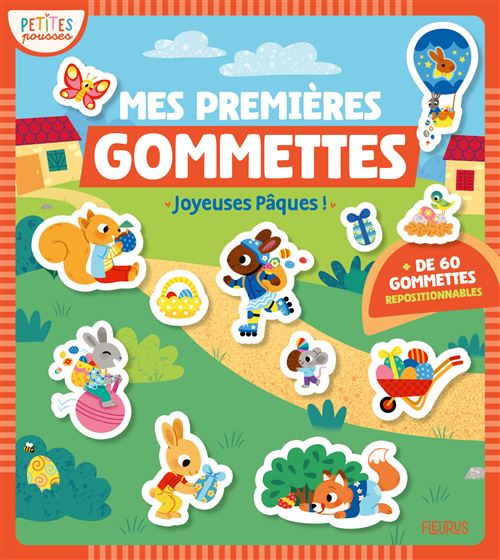 Mes premières gommettes - Joyeuses Pâques !