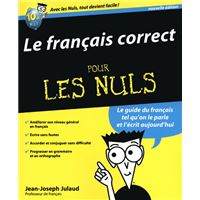 Le français correct pour les nuls