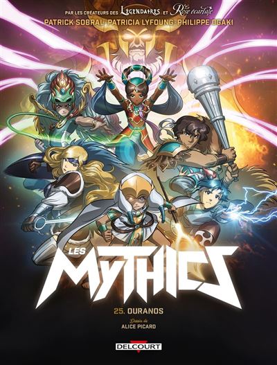 Les Mythics T25 Ouranos - Philippe Ogaki - Delcourt - ebook (ePub illustré) - Bande dessinée jeunesse