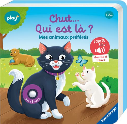 Ravensburger Chut Qui Est Là ? Mes Animaux Préférés