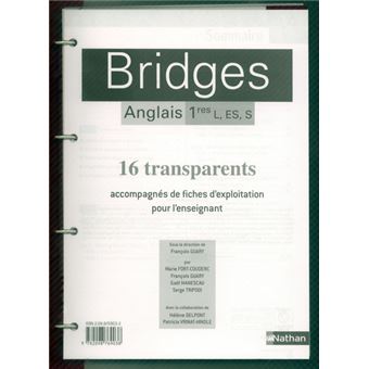 Bridges anglais 1res l, es, s 16 transparents 2006 - 1