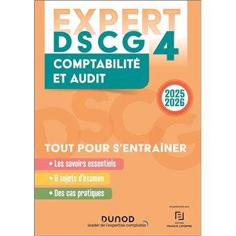 DSCG 4 - EXPERT - Comptabilité et audit 2025-2026 - 1