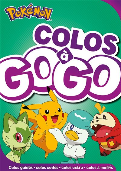 Pokémon - Colos à gogo Paldea Livre de coloriages -  The Pokémon Company - Hachette Jeunesse - broché - Document jeunesse