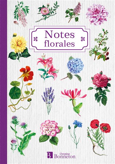 Petit carnet de notes, notes florales - broché - Collectif - Achat Livre