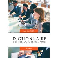 Dictionnaire des ressources humaines