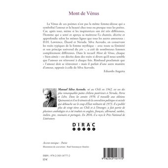 Mont de Vénus Édition bilingue - Traduction par Patricio Garcia ...
