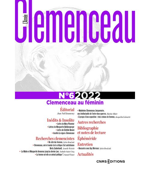 L'Année Clemenceau n°6 / 2022 - Clemenceau au féminin