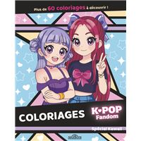 K-Pop Fandom - Coloriages Spécial Kawaii