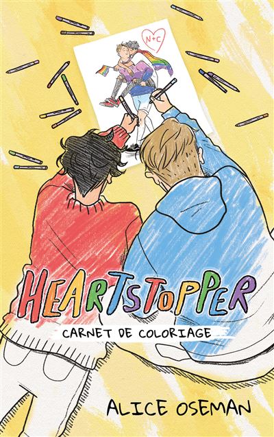 Heartstopper - le carnet de coloriage - Alice Oseman - broché