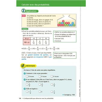 Mes Fiches pour le BAC Mathématiques Term