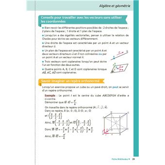 Mes Fiches pour le BAC Mathématiques Term