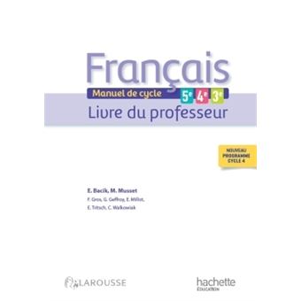 Français 5e - 4e - 3e (cycle 4) - Livre professeur - 1