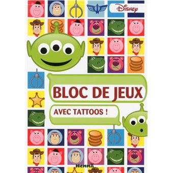 Disney Emoji Bloc de jeux avec tattoos ! - 1