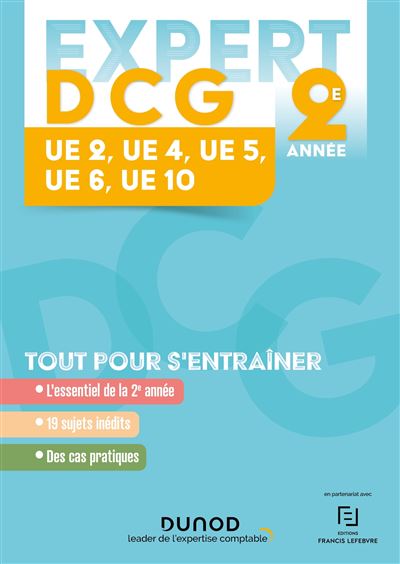 Dunod Expert Dcg Année 2 : 2-4-5-6-10 - Anaïs Brenot - Broché