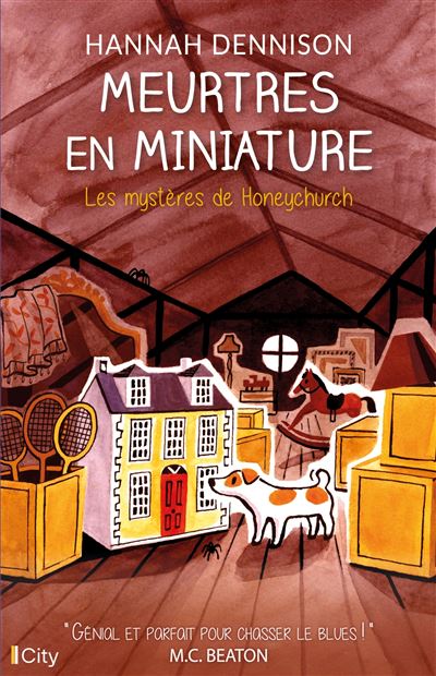 Meurtre en miniature - Hannah Dennison - City - broché - Roman