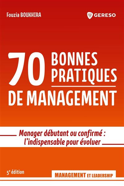 70 bonnes pratiques de management - Fouzia Boukhira (2026)
