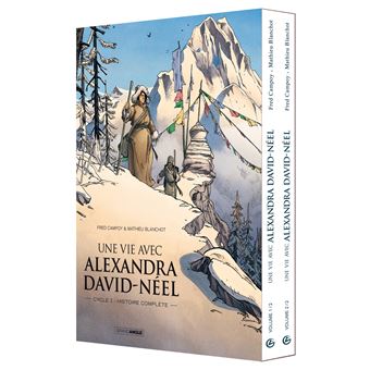 Une vie avec Alexandra David-Néel - Une vie avec Alexandra David-Néel, ecrincoffret T1-2 - 1