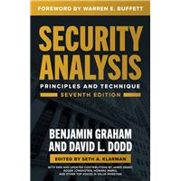 Security Analysis: 6th Edition - Benjamin Graham, David Dodd