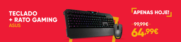 Teclado + Rato Gaming Asus TUF Combo