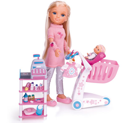 Muñeca Nancy Pasea Nancy Compras Con Su Hermana Muñeca Nancy Pasea