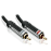 Profigold Cabo PROA 4201 - 2X RCA M - 2X RCA M - 1m_0