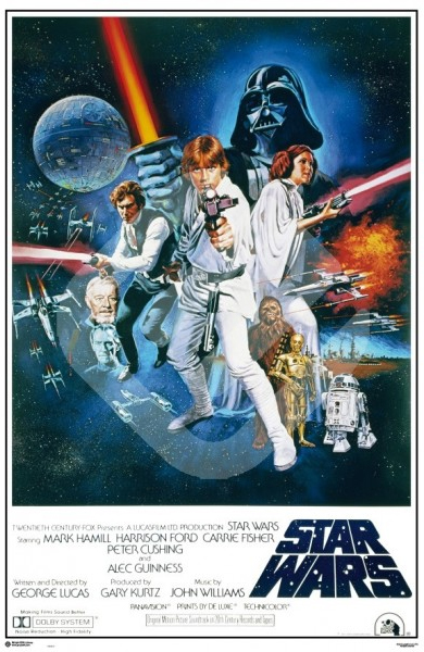 dictator tyfoon bezorgdheid Star Wars - Poster La Guerra de las Galaxias (91,5 x 61 cm) - POSTERS  (61X91) N67 - Objecto derivado - Compra filmes e DVD na Fnac.pt