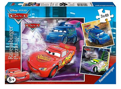 Puzzle Carros - 3 x 49 Peças - Puzzle Infantil - Compra na Fnac.pt