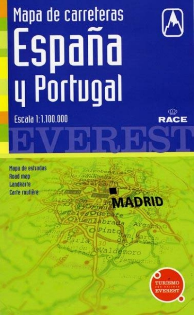 Mapa De Carreteras De España Y Portugal 11 100 000 Desdobrável Vários Compra Livros Na 7477
