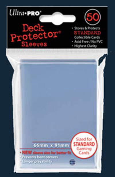 Ultra PRO 500 Count Clear Card Sleeves - Standard Size 2.5 X 3.5 Inch Trading Card Protectors