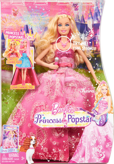 Barbie princesa e pop star