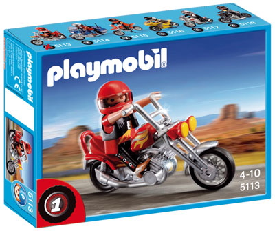 Playmobil Motos 5113 Moto Chopper Playmobil Compra na Fnac.pt