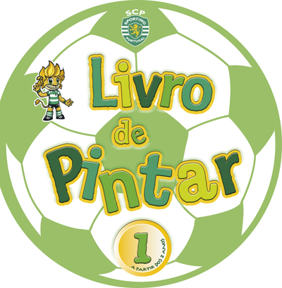 Sporting - Livro de Pintar Vol. 1 - Brochado - Cláudia Sofia D'Almeida ...