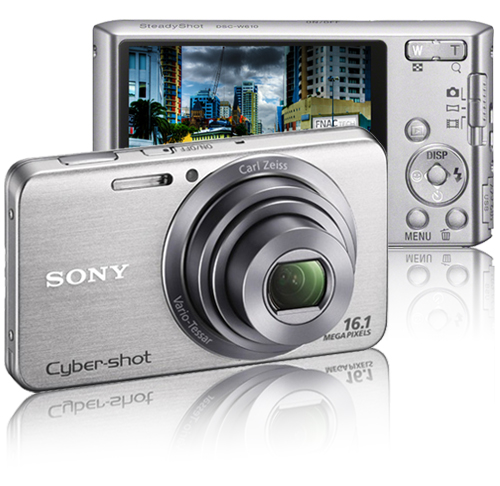 Sony Cyber-shot DSC-W630 Prata - Câmara Digital Compacta - Compra