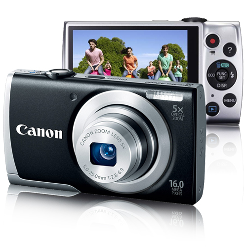 Canon PowerShot A2600 Preta - Câmara Digital Compacta - Compra na