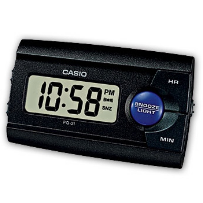 Casio Relógio Despertador Wake Up Timer PQ-31-1EF (Preto