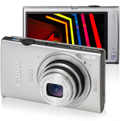 Canon Ixus 240 HS Prateada Câmara Digital Compacta Compra na Fnac.pt