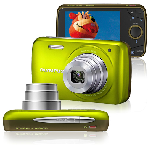 Olympus VH-210 Verde Kiwi - Câmara Digital Compacta - Compra na