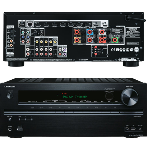 Onkyo Amplificador AV TXNR515 Preto Amplificador Home Cinema