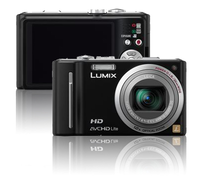 Panasonic Lumix DMC-TZ10 GPS Preta - Câmara Digital Compacta