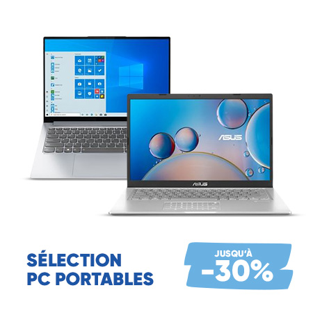 Sélection PC Portables - Jusqu'à -30%
