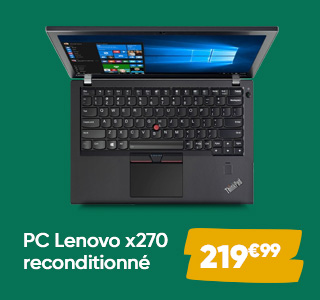 PC Lenovo X270 reconditionné