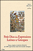 Petit dico des expressions latines et grecques