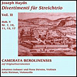 Haydn divertimenti ii